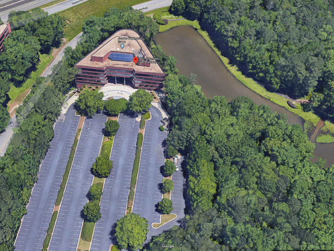 3D Google view of Gorvernors Lake 200 Office building